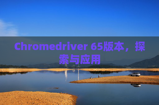 Chromedriver 65版本，探索与应用